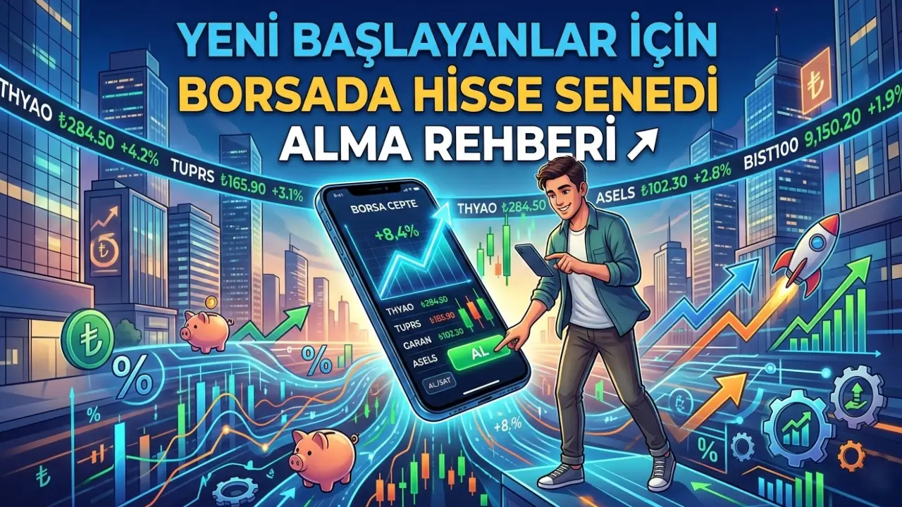 Yeni Başlayanlar İçin Borsada Hisse Senedi Alma Rehberi