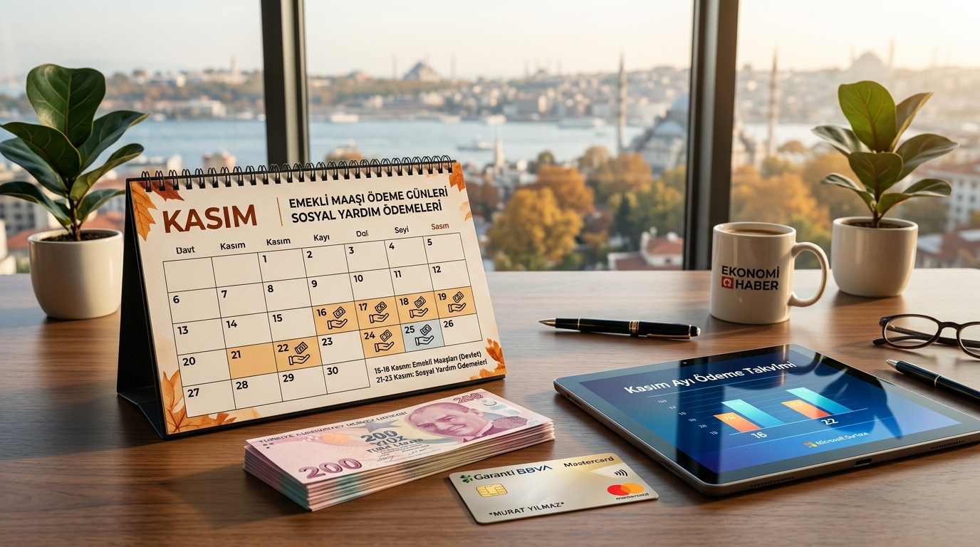 Kasım Ayı Emekli ve Sosyal Yardım Ödeme Takvimi 2026: Hangi Ödeme Ne Zaman Yatar? (SSK, Bağ-Kur, Memur, SED ve Evde Bakım)
