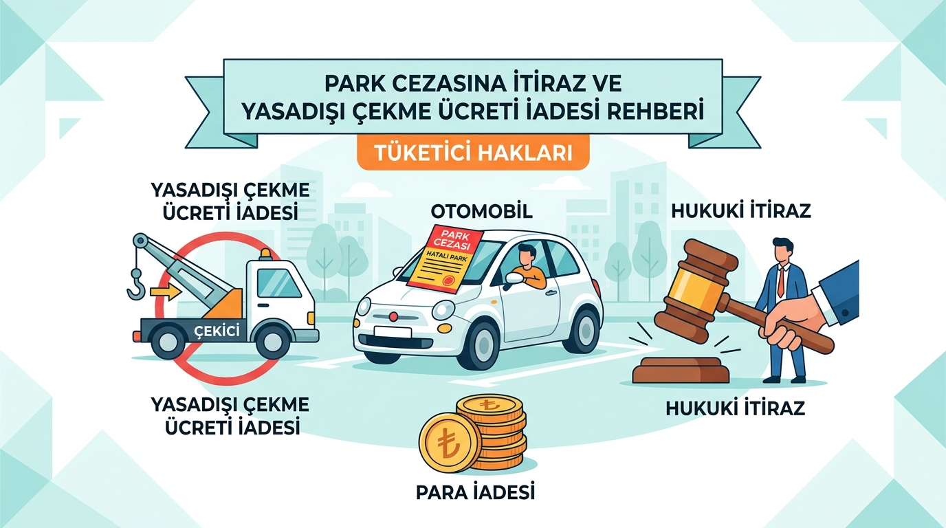 Park Cezası ve Usulsüz Araç Çekilmesine İtiraz: Çekici Ücretinin İadesi Rehberi